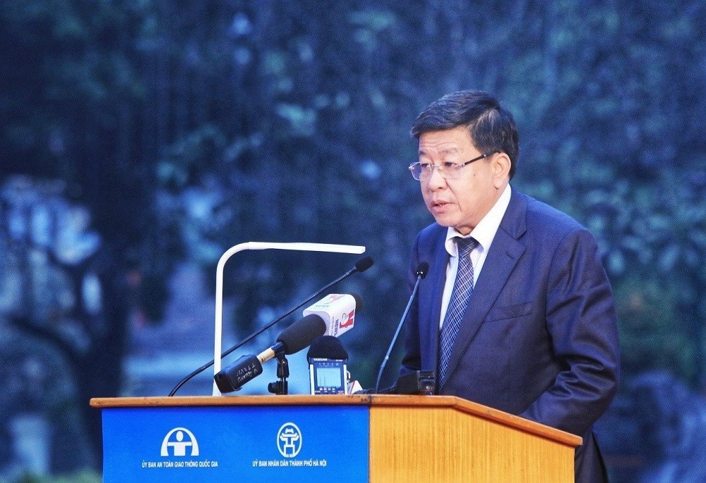 Phó Chủ tịch UBND thành phố Hà Nội Dương Đức Tuấn phát biểu tại chương trình. Ảnh: PV. Phó Chủ tịch UBND thành phố Hà Nội Dương Đức Tuấn phát biểu tại chương trình. Ảnh: PV.