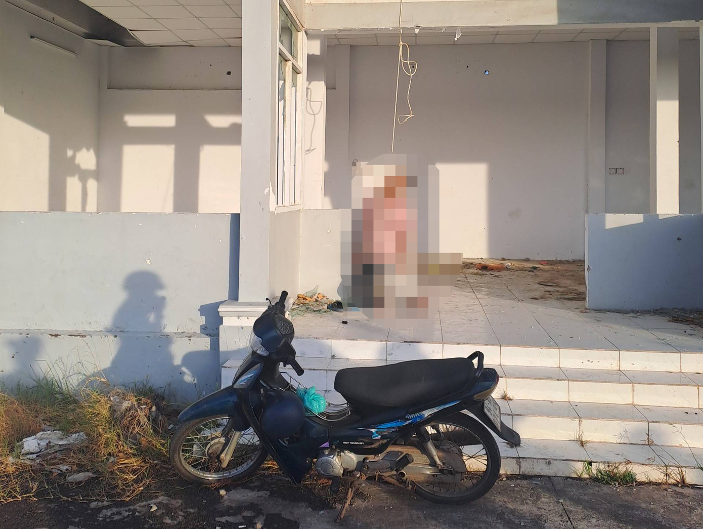 Hiện trường vụ việc. Ảnh: PV.