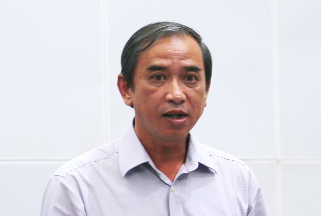 Ông Nguyễn Hữu Đức - Phó Chủ tịch UBND TP. Mỹ Tho, thông tin vụ nhà hàng Hương Sen.