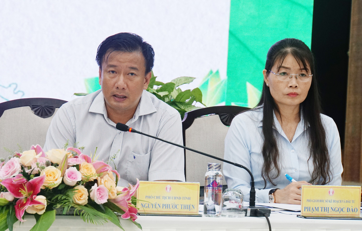 Ông Nguyễn Phước Thiện - Phó Chủ tịch UBND tỉnh Đồng Tháp - phát biểu tại họp báo. Ảnh: An Bình. Ông Nguyễn Phước Thiện - Phó Chủ tịch UBND tỉnh Đồng Tháp - phát biểu tại họp báo. Ảnh: An Bình.