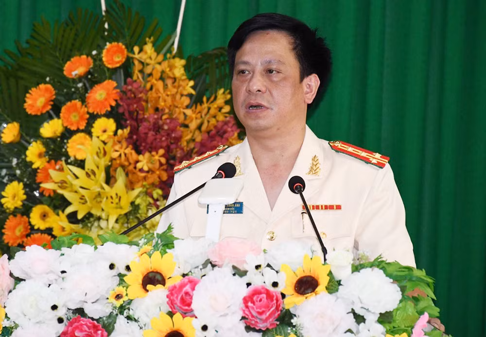 Giám đốc Công an tỉnh Trà Vinh - Đại tá Trần Xuân Ánh. Ảnh: PV.