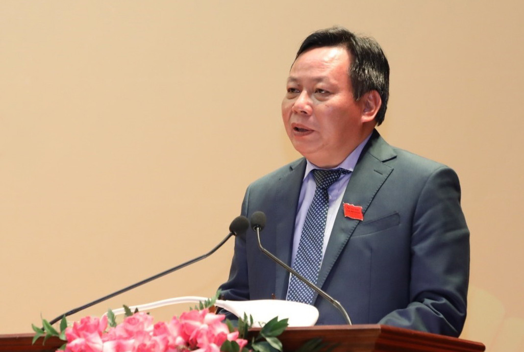 Phó Bí thư Thành uỷ Hà Nội Nguyễn Văn Phong. Ảnh: PV Phó Bí thư Thành uỷ Hà Nội Nguyễn Văn Phong. Ảnh: PV