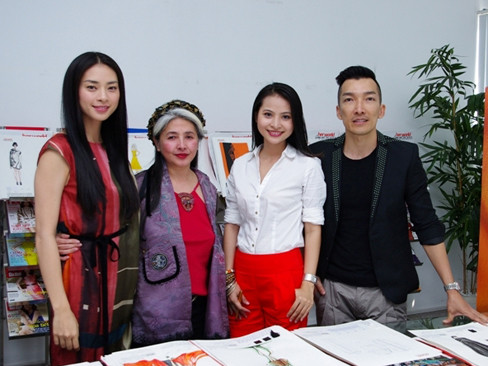 Các vị giám khảo của cuộc thi