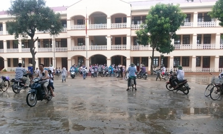 Trường TH Nguyễn Gia Thiều (xã Ngũ Thái, huyện Thuận Thành, Bắc Ninh). (Ảnh: Văn Chung).