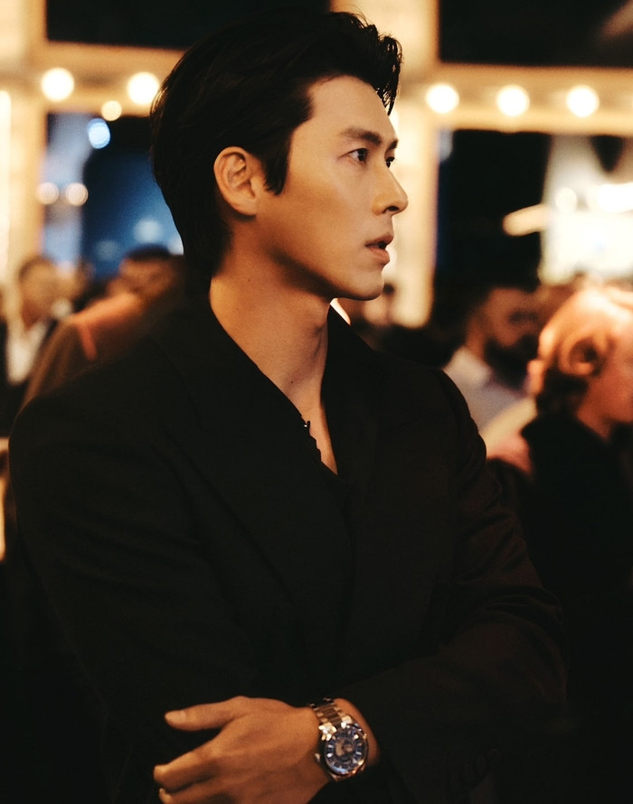 Nam diễn viên Hyun Bin trong lần tham dự sự kiện gần đây nhất Omega European Masters 2023. Nam diễn viên Hyun Bin trong lần tham dự sự kiện gần đây nhất Omega European Masters 2023.