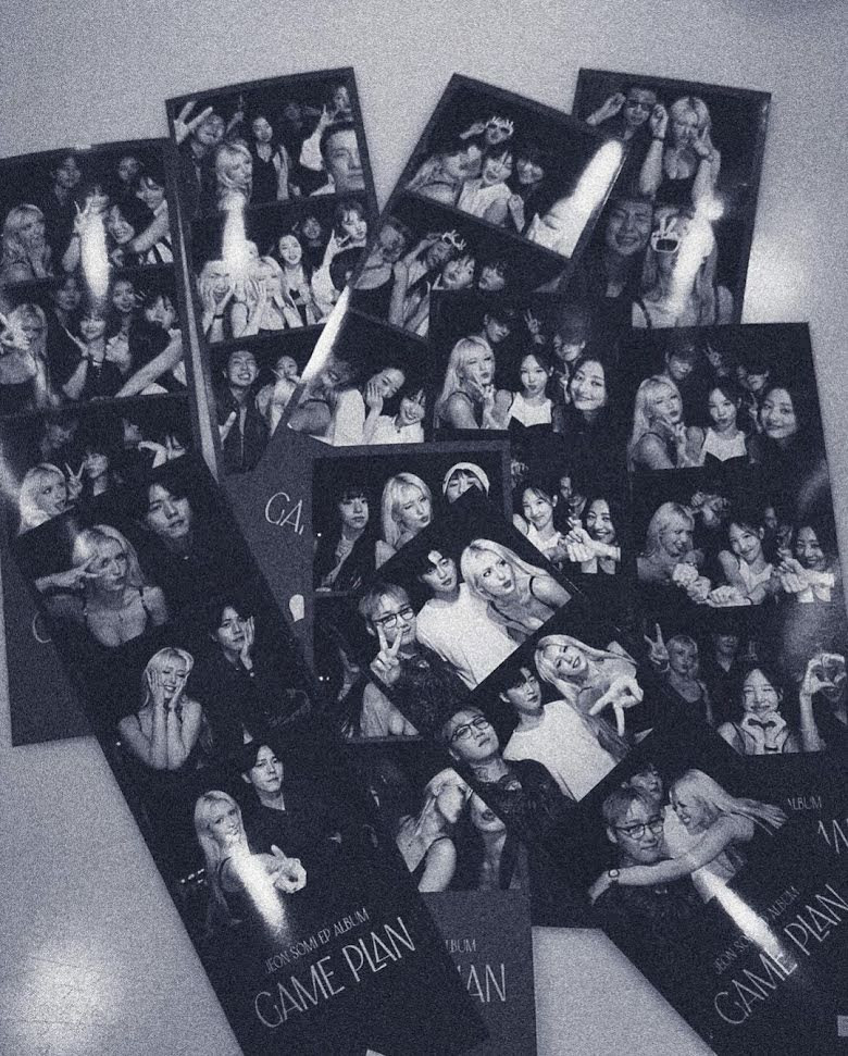 Ảnh chụp tại tiệc ra mắt EP của Jeon Somi. (Nguồn: @somsomi0309/Instagram)