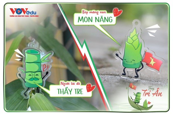 Thầy Tre và Mon Năng truyền thông điệp “tre già măng mọc”. Thầy Tre và Mon Năng truyền thông điệp “tre già măng mọc”.