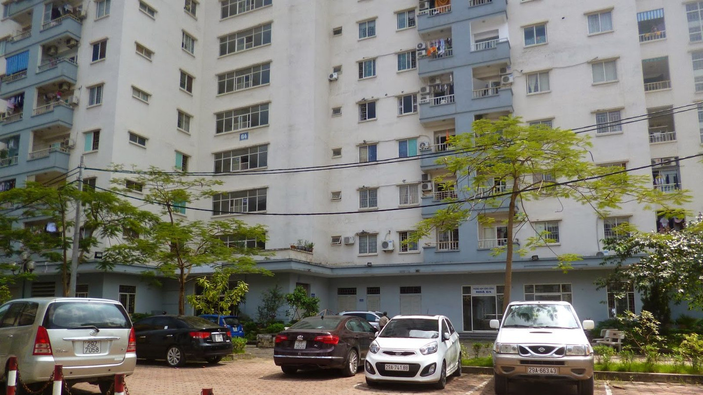 Chung cư G4 thuộc KĐT Yên Hòa (Cầu Giấy, Hà Nội). Chung cư G4 thuộc KĐT Yên Hòa (Cầu Giấy, Hà Nội).