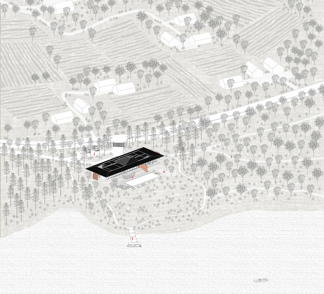 Sơ đồ mặt bằng của ngôi nhà. Sơ đồ mặt bằng của ngôi nhà.