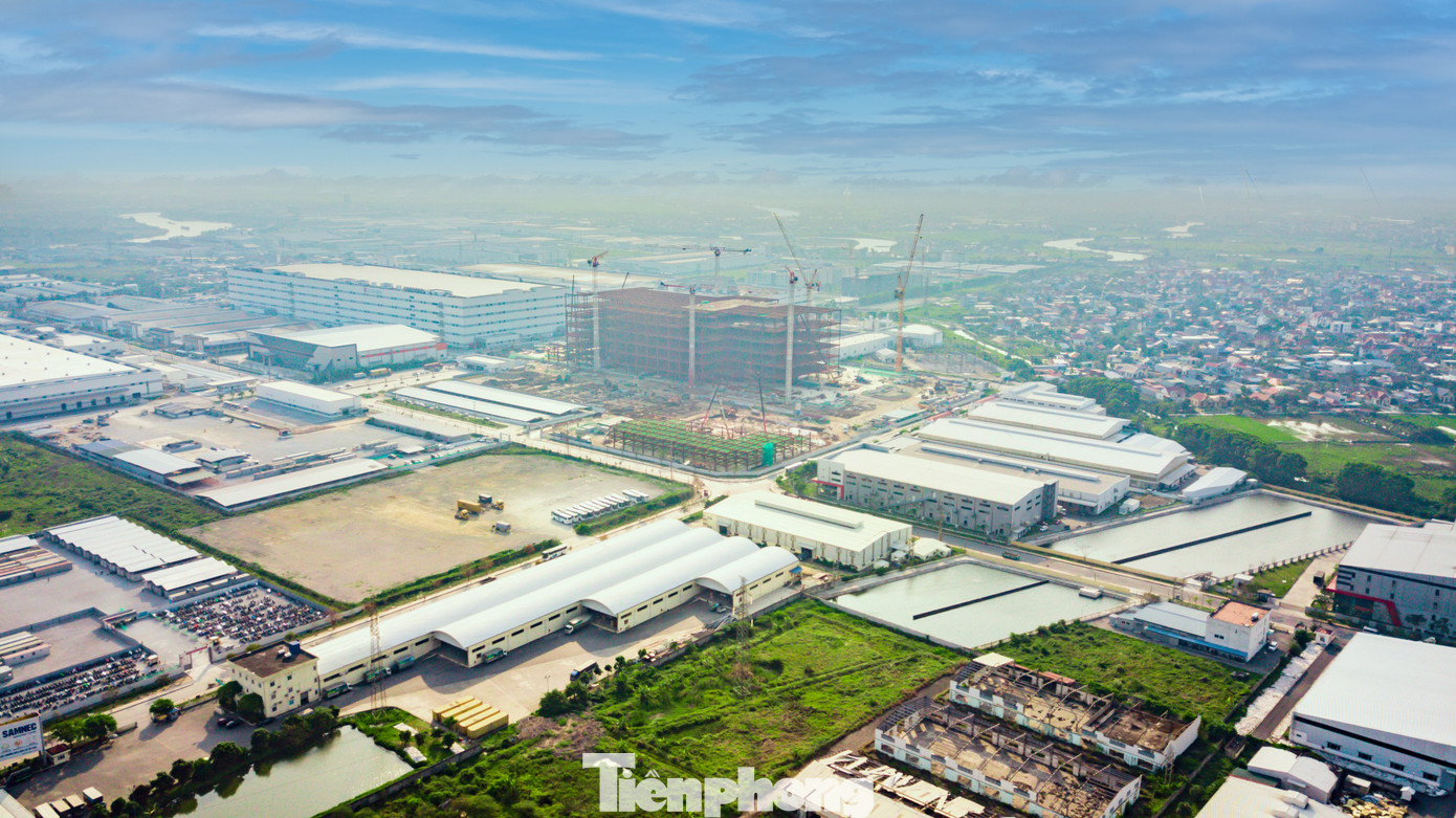 Khu công nghiệp (KCN) Hòa Yên ở Bắc Giang có tổng diện tích khoảng 260 ha. (Ảnh minh họa: Lộc Liên) Khu công nghiệp (KCN) Hòa Yên ở Bắc Giang có tổng diện tích khoảng 260 ha. (Ảnh minh họa: Lộc Liên)