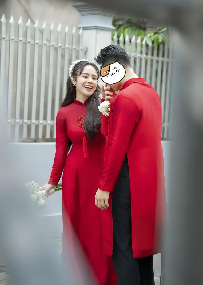 Thái Trinh không chia sẻ danh tính chồng sắp cưới. Thái Trinh không chia sẻ danh tính chồng sắp cưới.