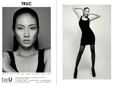 Danh thiếp casting của Nhã Trúc