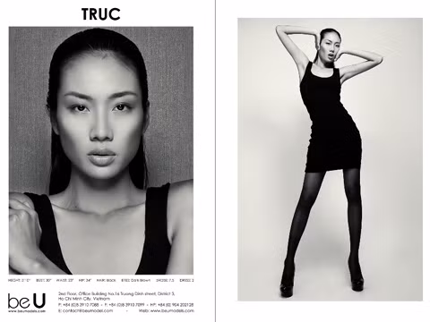 Danh thiếp casting của Nhã Trúc