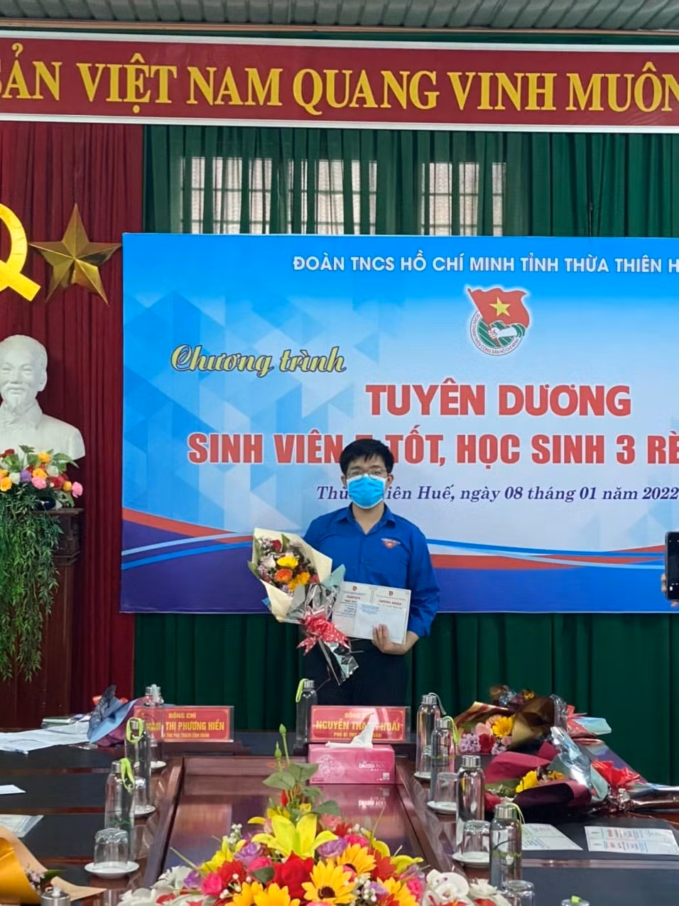 2 năm liền đạt danh hiệu Sinh viên 5 Tốt cấp Tỉnh Thừa Thiên Huế năm 2019- 2020 và năm 2020-2021.