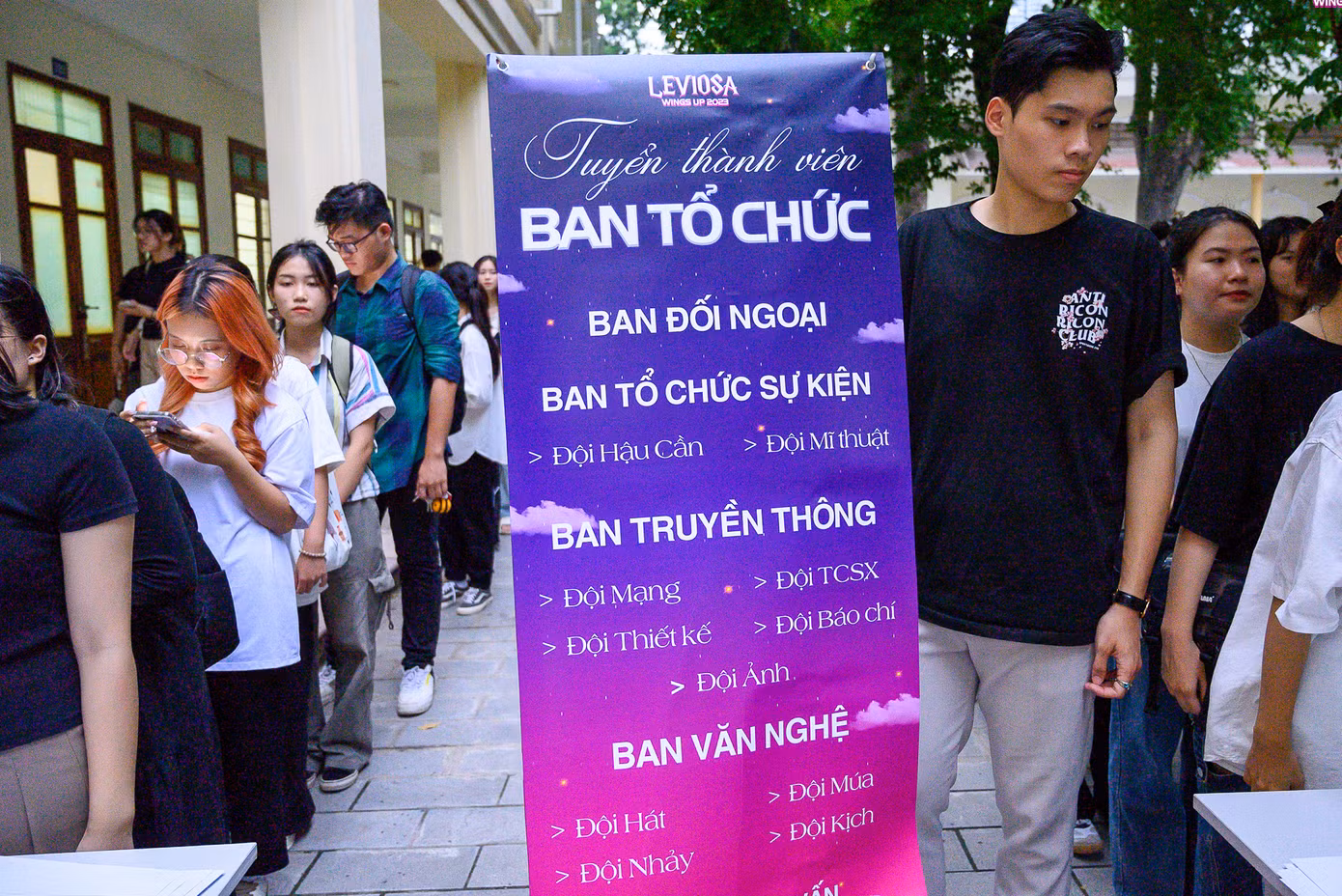 CLB, đội nhóm tại các trường đại học rất đa dạng. (Ảnh: Công Huân) CLB, đội nhóm tại các trường đại học rất đa dạng. (Ảnh: Công Huân)