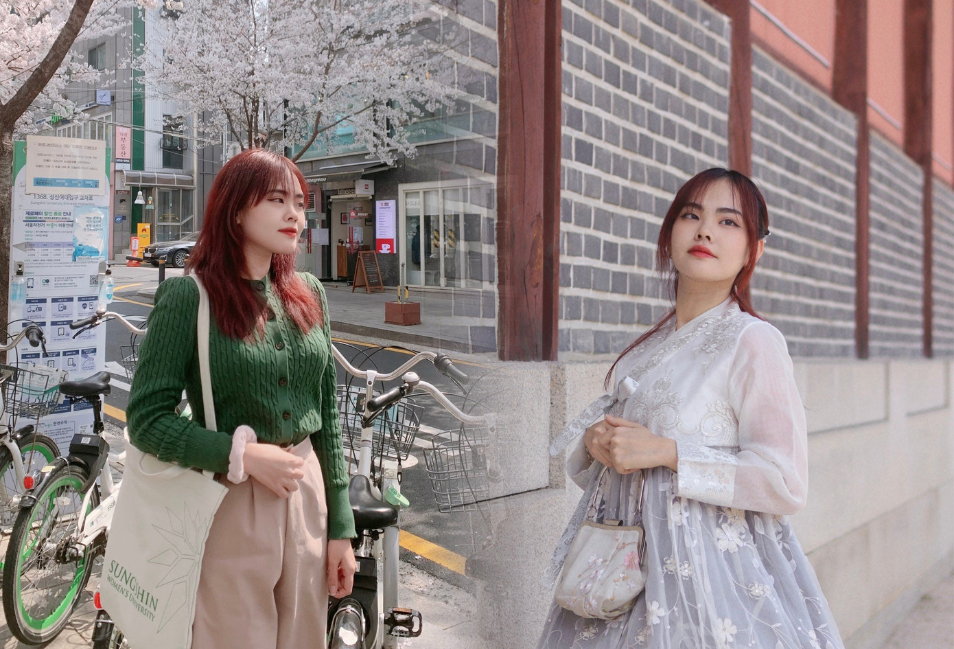 Nữ sinh đã có nhiều trải nghiệm đáng nhớ trong chuyến đi trao đổi tại Hàn Quốc vào mùa xuân vừa qua.