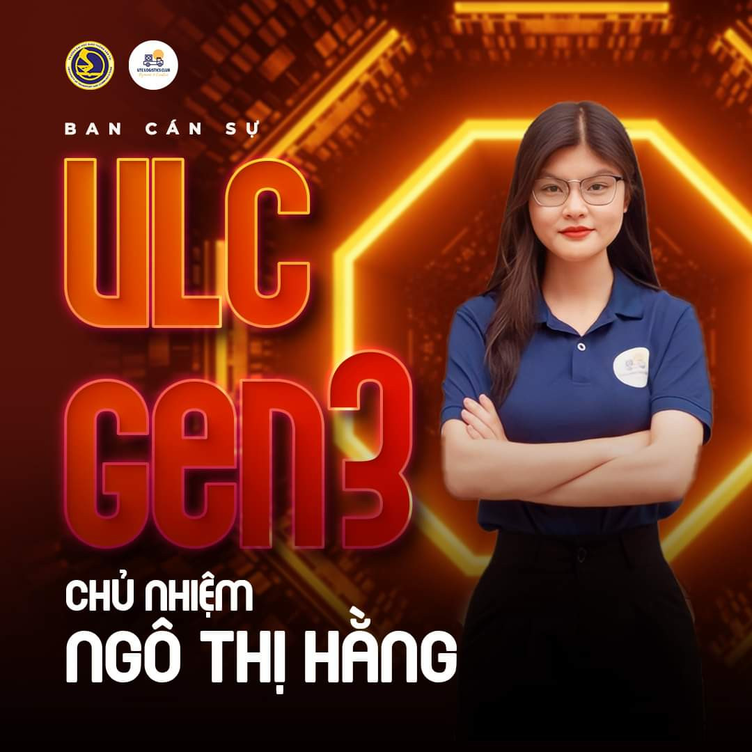 Cô là Chủ nhiệm của CLB Logistics Gen 3. Cô là Chủ nhiệm của CLB Logistics Gen 3.