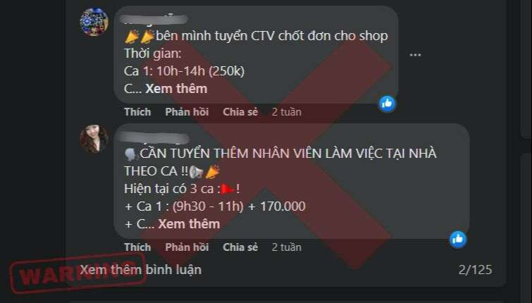 Nhu cầu việc làm tăng cao là cơ hội cho những kẻ lừa đảo.