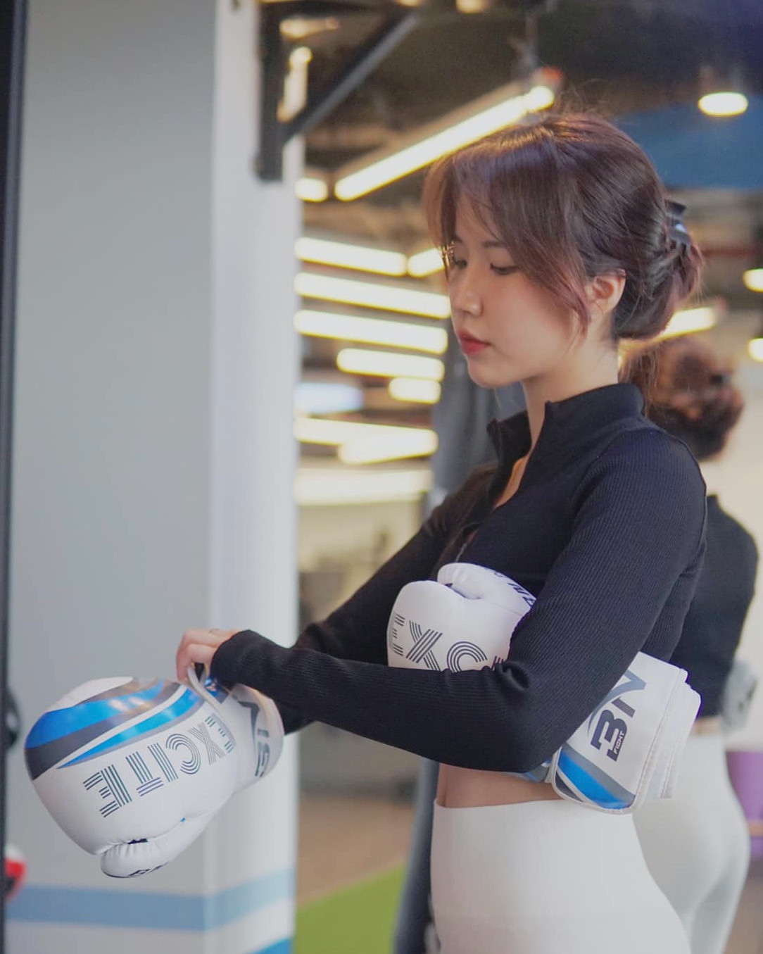 Phương Hà từng trải qua nhiều vị trí công việc khác nhau tại các phòng tập gym, yoga. Phương Hà từng trải qua nhiều vị trí công việc khác nhau tại các phòng tập gym, yoga.