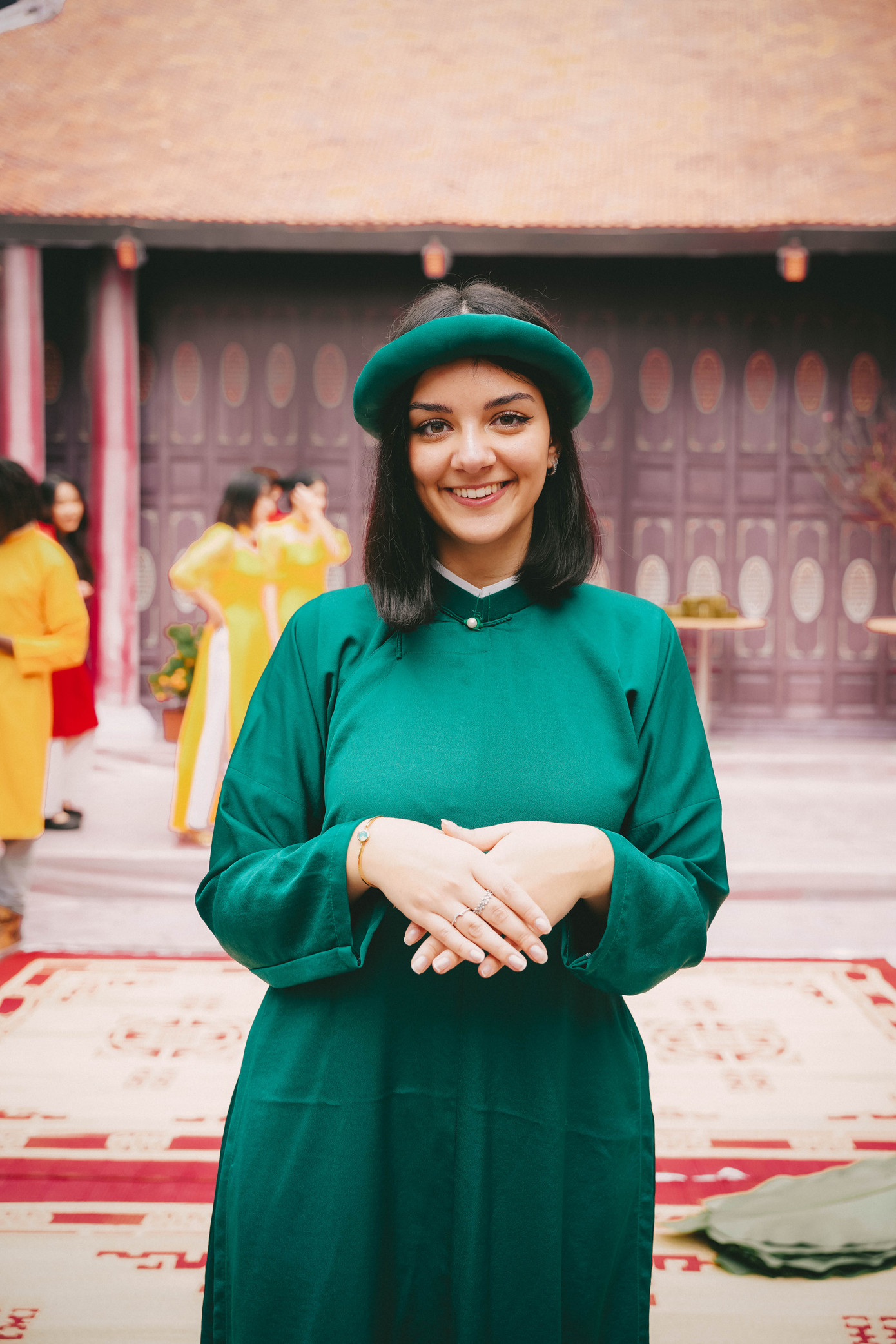 Các bạn sinh viên quốc tế cảm thấy vô cùng vui và hào hứng với các hoạt động trong Chương trình 'Tết sum vầy, Xuân bình an' năm 2023.