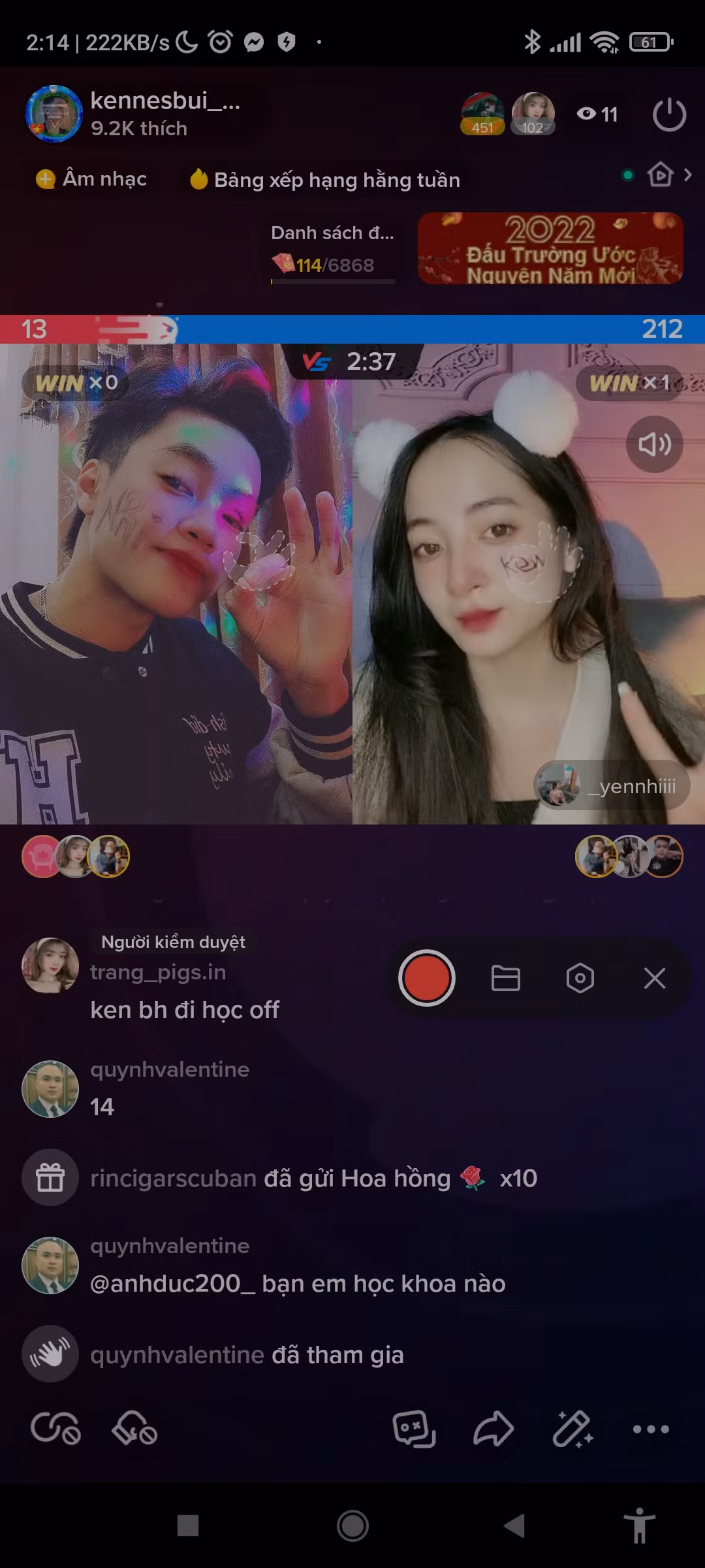 Khi làm trên ứng dụng Tiktok, Hà đã nhận được hiệu ứng và tương tác tích cực từ mọi người.