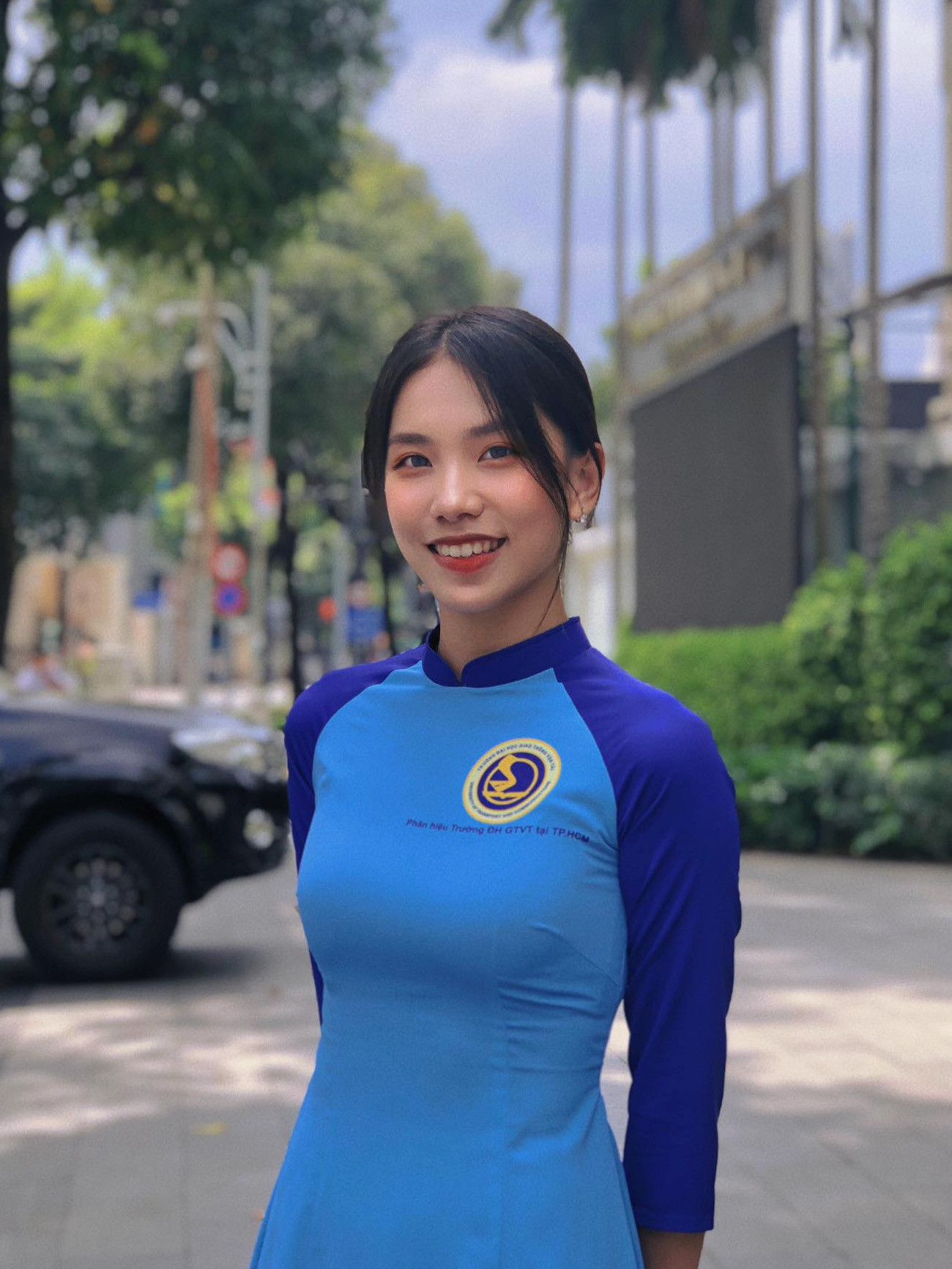 Trần Nam Mỹ Tiên - Hoa khôi Phân hiệu Trường ĐH Giao thông Vận tải tại TP. HCM.