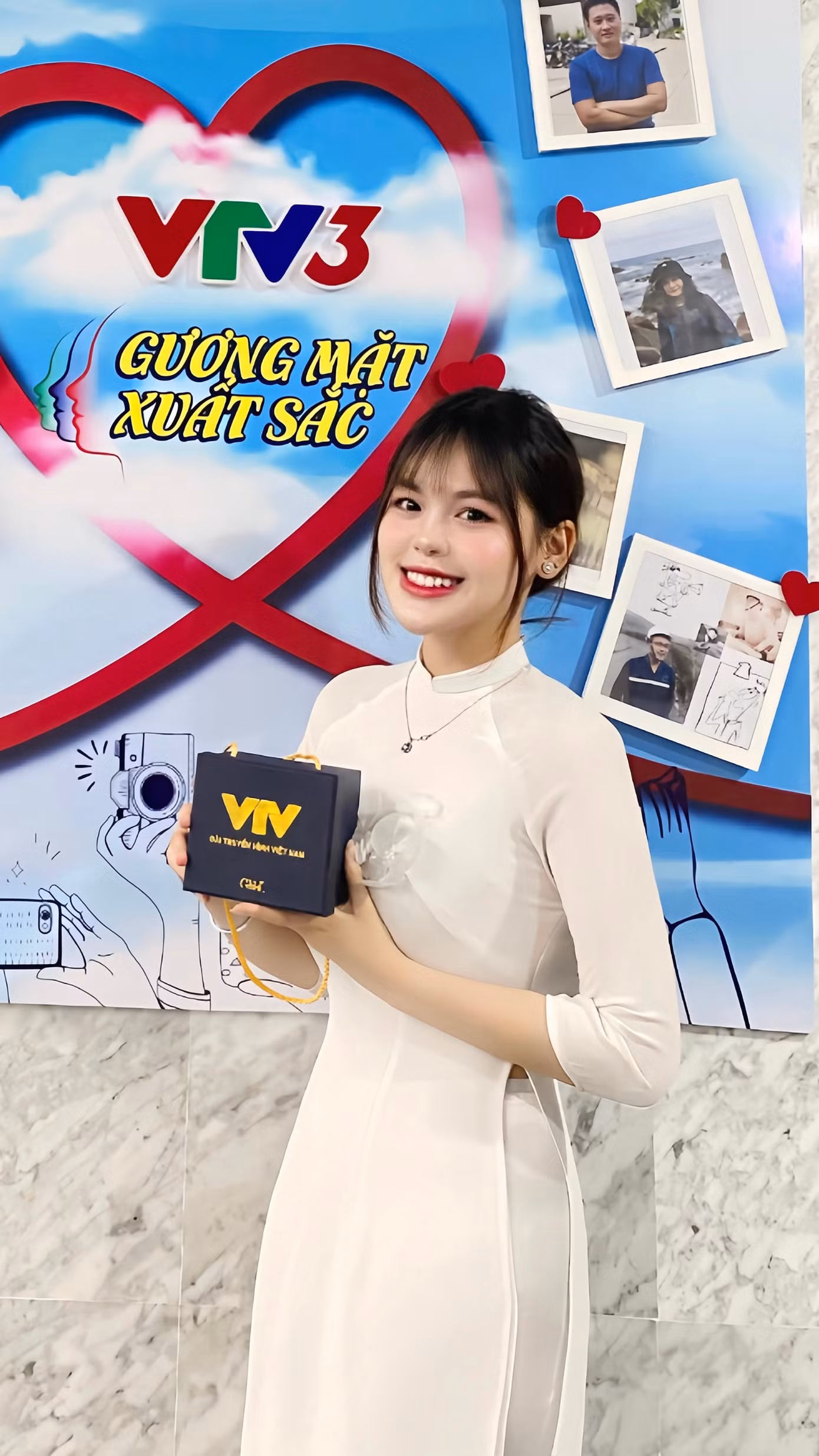 Tháng 6/2023, Hoàng An chính thức thực tập tại Ban Sản xuất Các chương trình Giải trí của Đài Truyền hình Việt Nam.