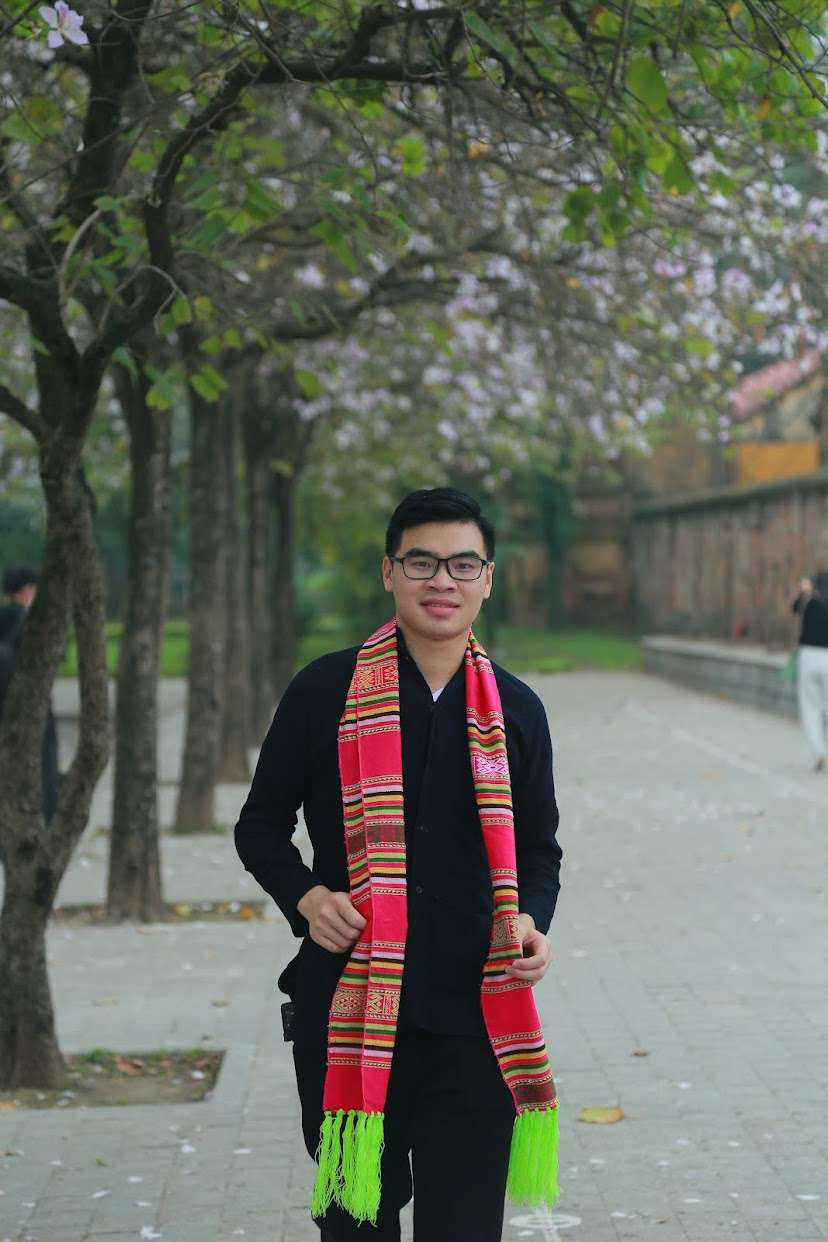 Quàng Văn Đạt, người dân tộc Thái, hiện đang là sinh viên trường Đại học Khoa học Xã hội và Nhân văn, ĐHQG HN.