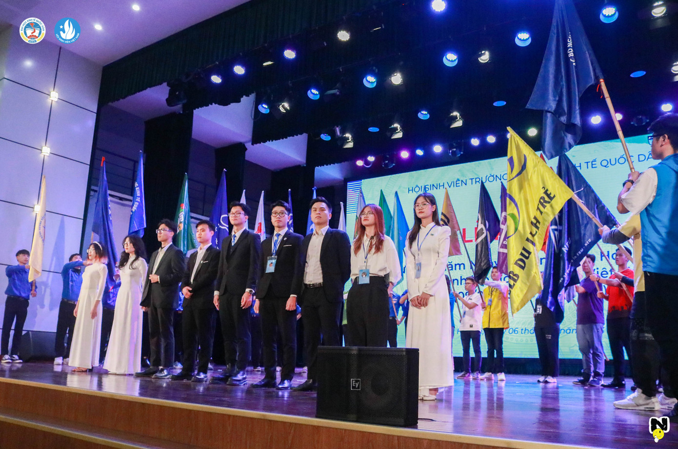 Như Ngọc tham gia Ngày hội Học sinh - Sinh viên.