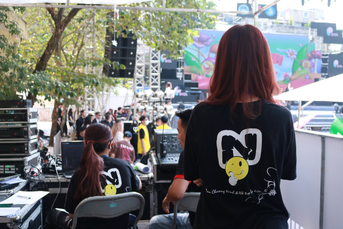 Như Ngọc tham gia với vai trò Đạo diễn chương trình tại NEU YOUTH FESTIVAL 2022.