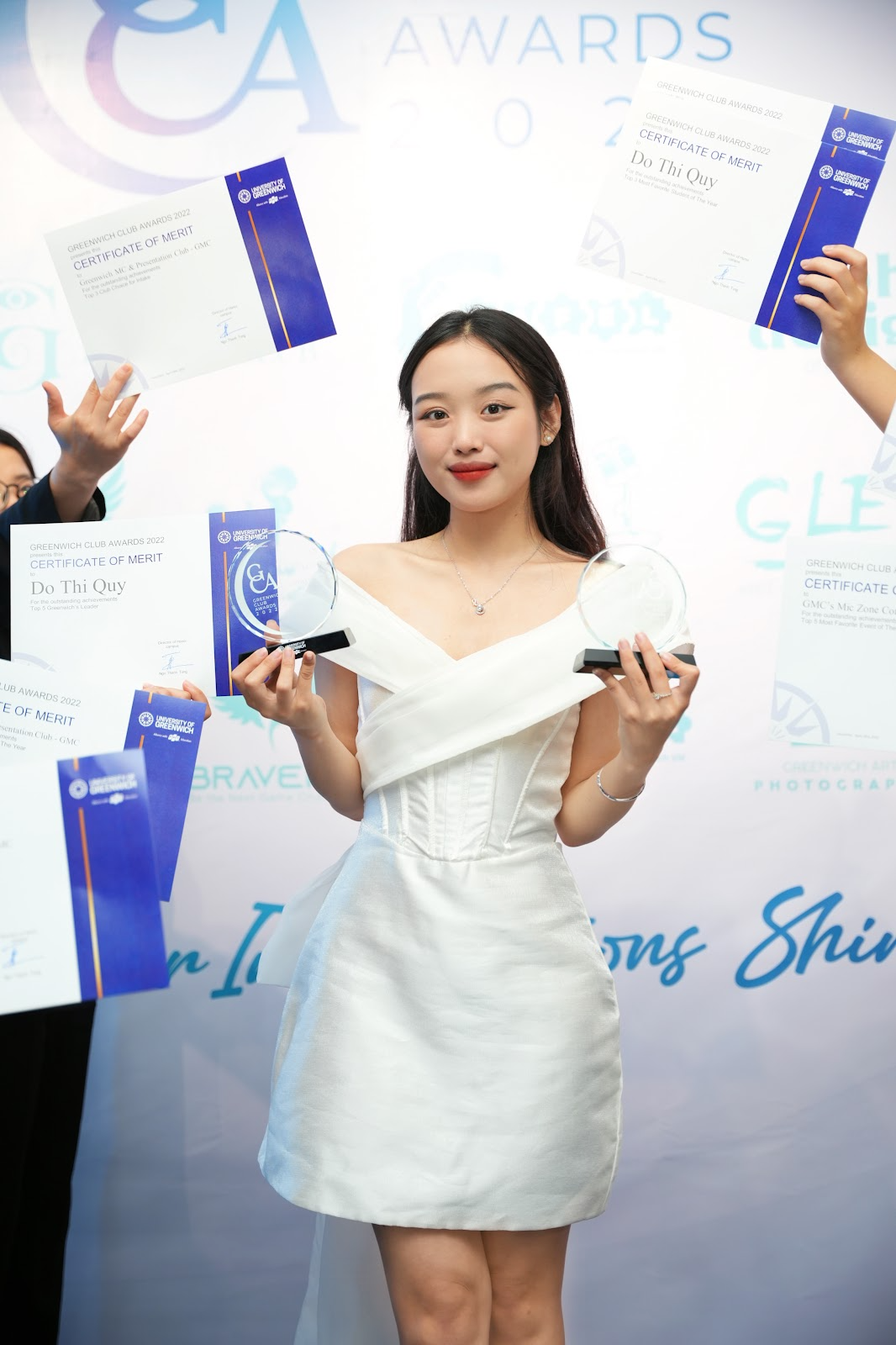 Đỗ Thị Quý đạt rất nhiều giải thưởng tại Lễ trao giải Greenwich Club Awards 2022.