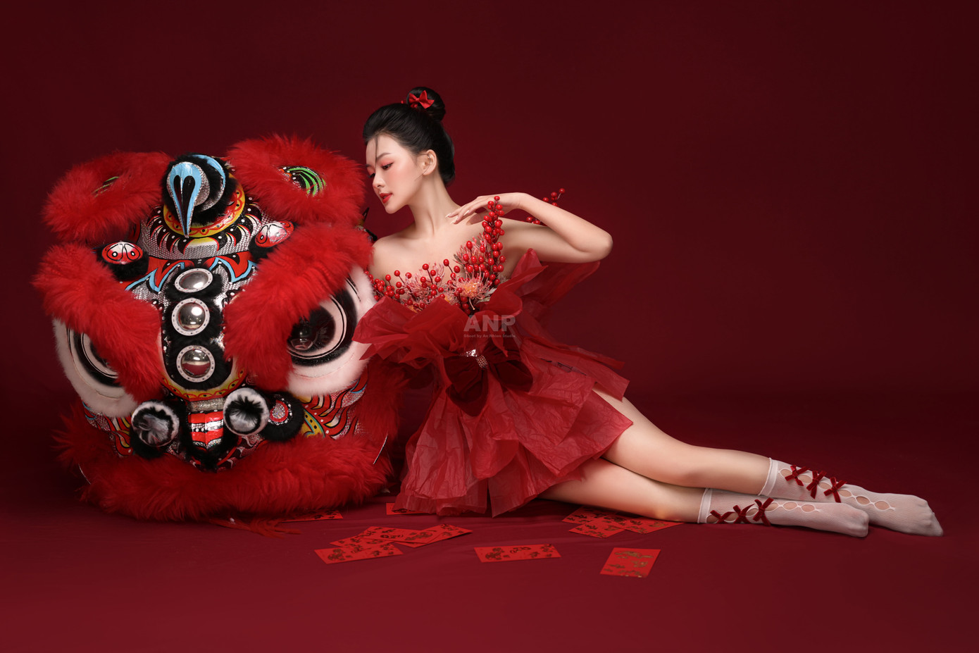 Tiểu Ngọc đã thể hiện được sự linh hoạt, lột tả được nét đẹp của bản thân qua từng bức ảnh.