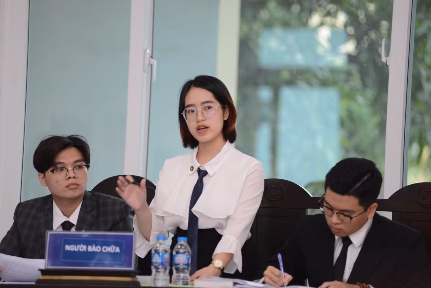 Cuộc thi được tổ chức như một phiên tòa Hình sự thực tế.