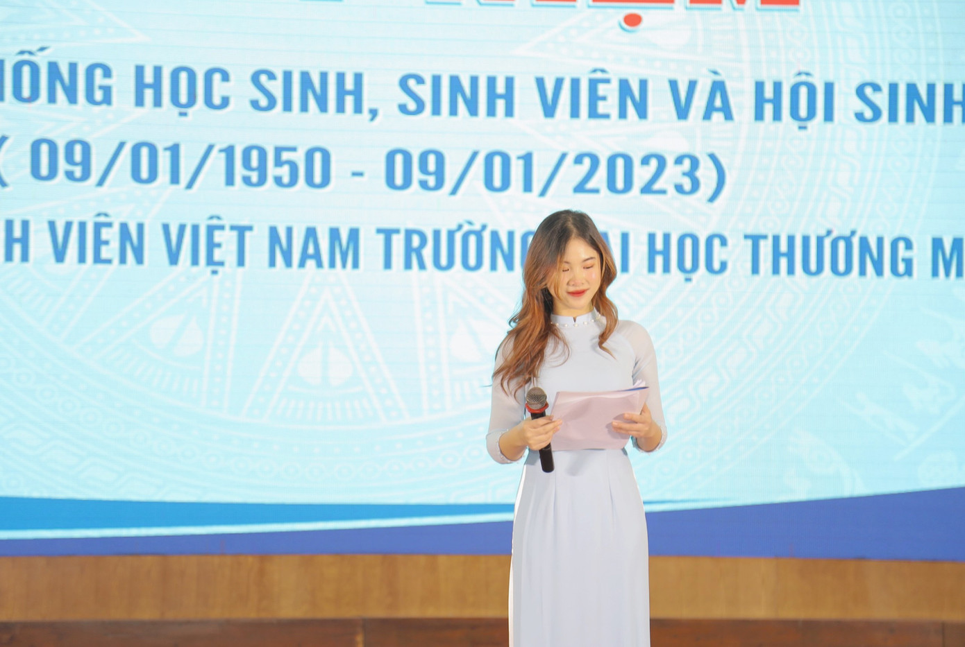 Phương Thùy luôn tự hào khi nhắc đến Hội Sinh viên Trường Đại học Thương mại.