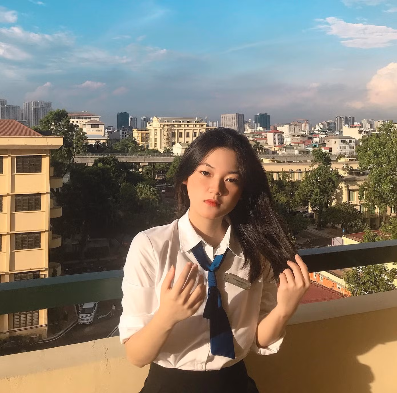 Hồng Hạnh cho rằng kiến thức có hữu ích hay không đều cho cách ta áp dụng. (Ảnh: NVCC)