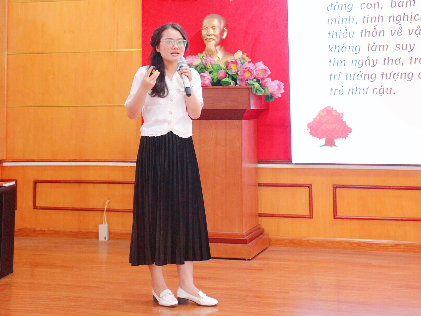 Với sự cố gắng và rèn luyện không ngừng Thanh Hà trưởng thành trông thấy.