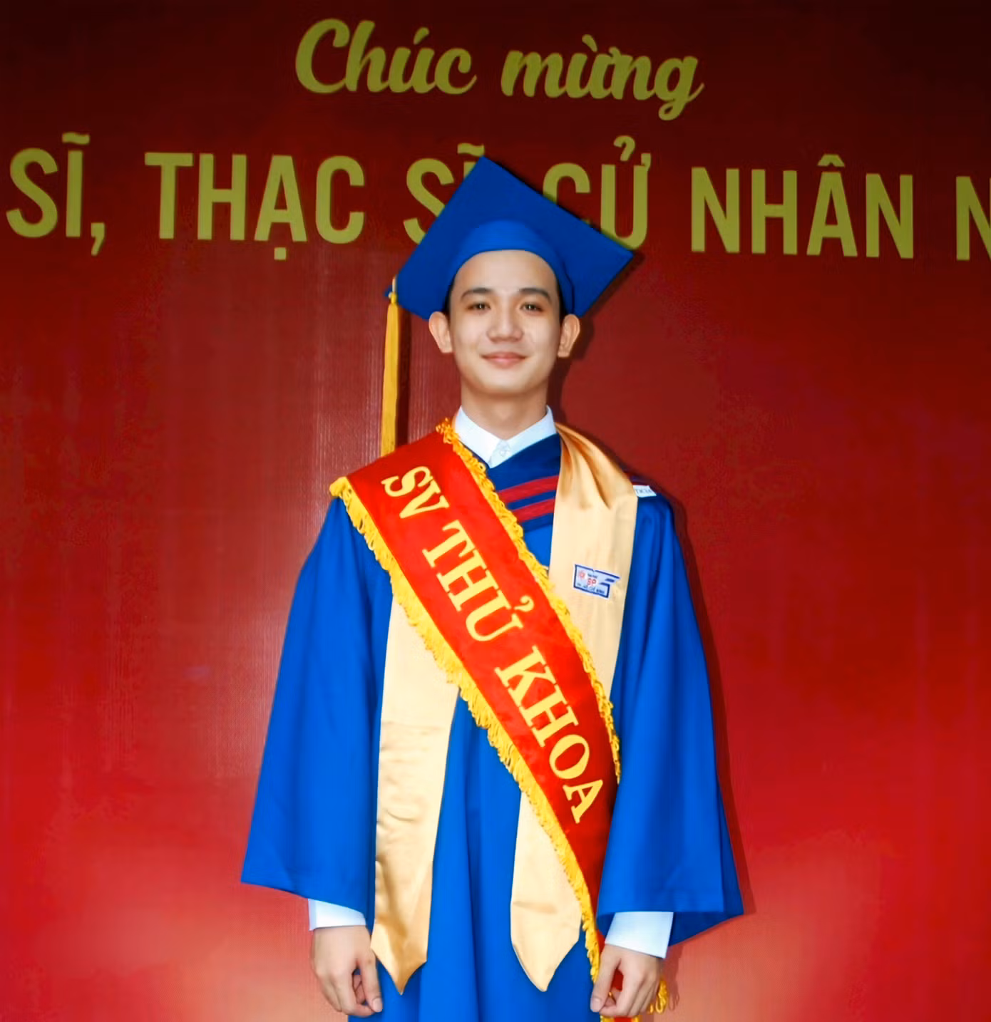 Trần Đào Minh Quân - Á khoa đầu ra của Trường Đại học Sư phạm TP.HCM năm 2023.