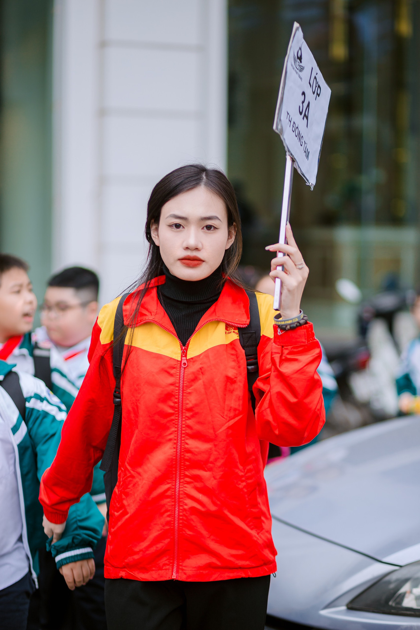 Hòa Thị Thu Huyền – sinh viên năm cuối Trường Đại học Văn Hoá Hà Nội.