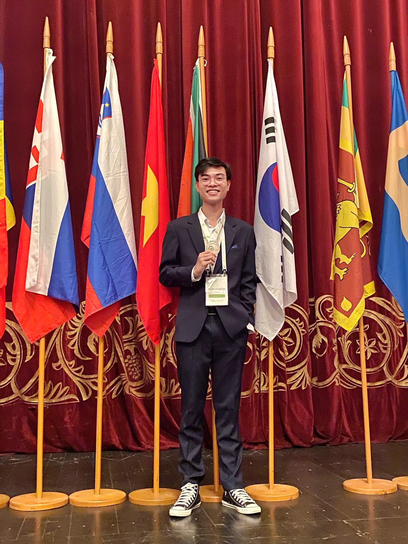 Nam sinh yêu thích môn Sinh học và ước mơ trở thành Bác sĩ.