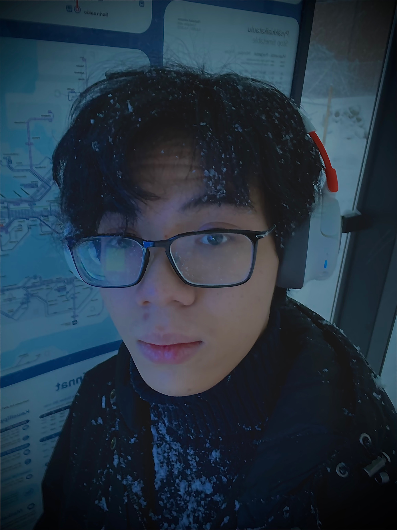 Hoàng Long (19 tuổi), đang học tập tại thành phố Tampere, Phần Lan.