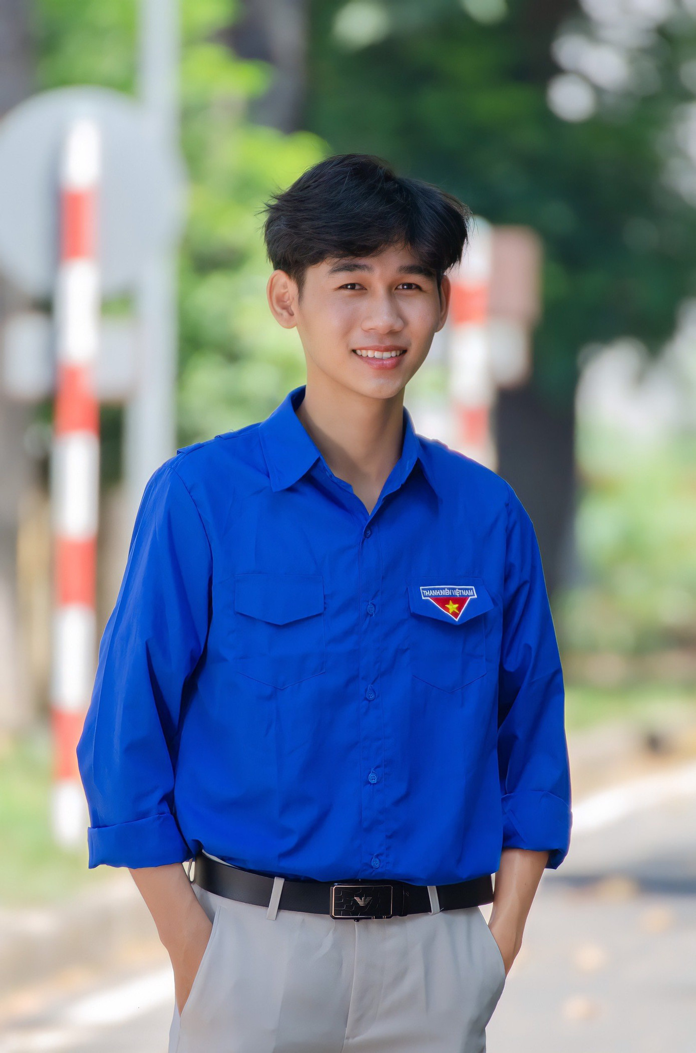 Trần Khánh Huy (2001) hiện đang là sinh viên năm cuối trường ĐH Sư phạm Kỹ thuật TP.HCM.