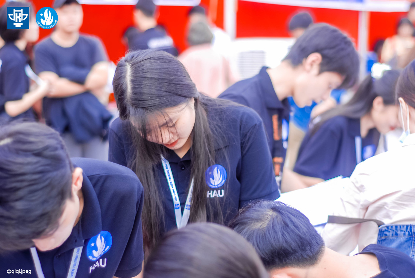 Thùy Liên tích cực tham gia các hoạt động Đoàn - Hội. Thùy Liên tích cực tham gia các hoạt động Đoàn - Hội.