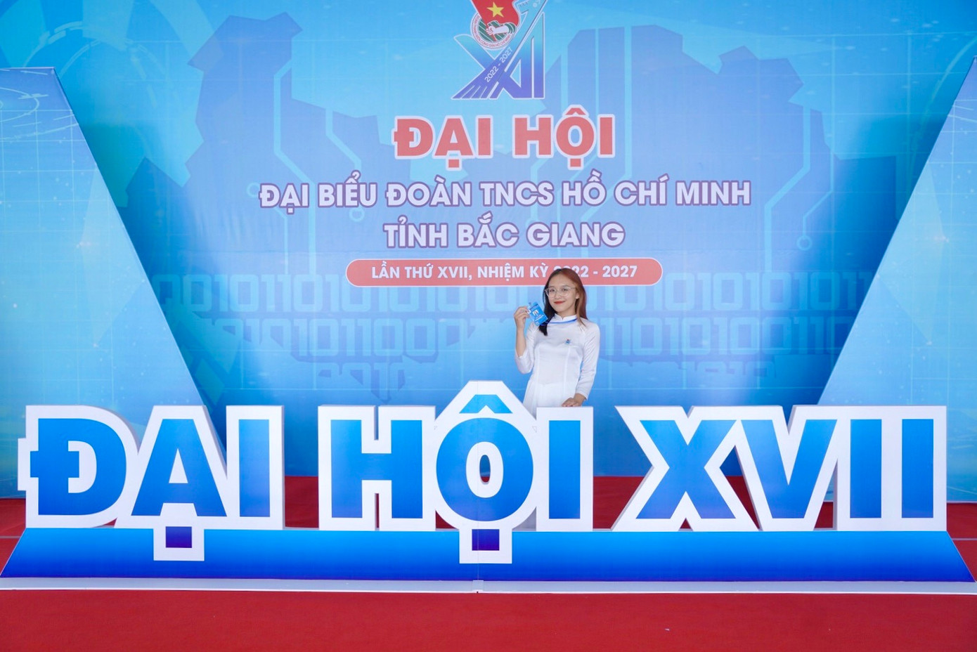 Tham gia Đại hội đoàn cấp tỉnh lần thứ XVII.