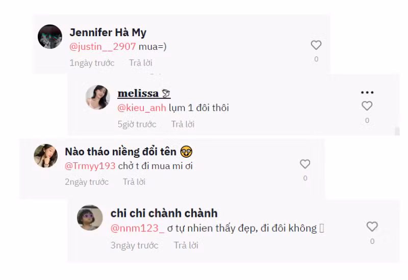 Trong nhiều bài đăng, các bạn trẻ không quên tag người thân cùng “đu trend”.