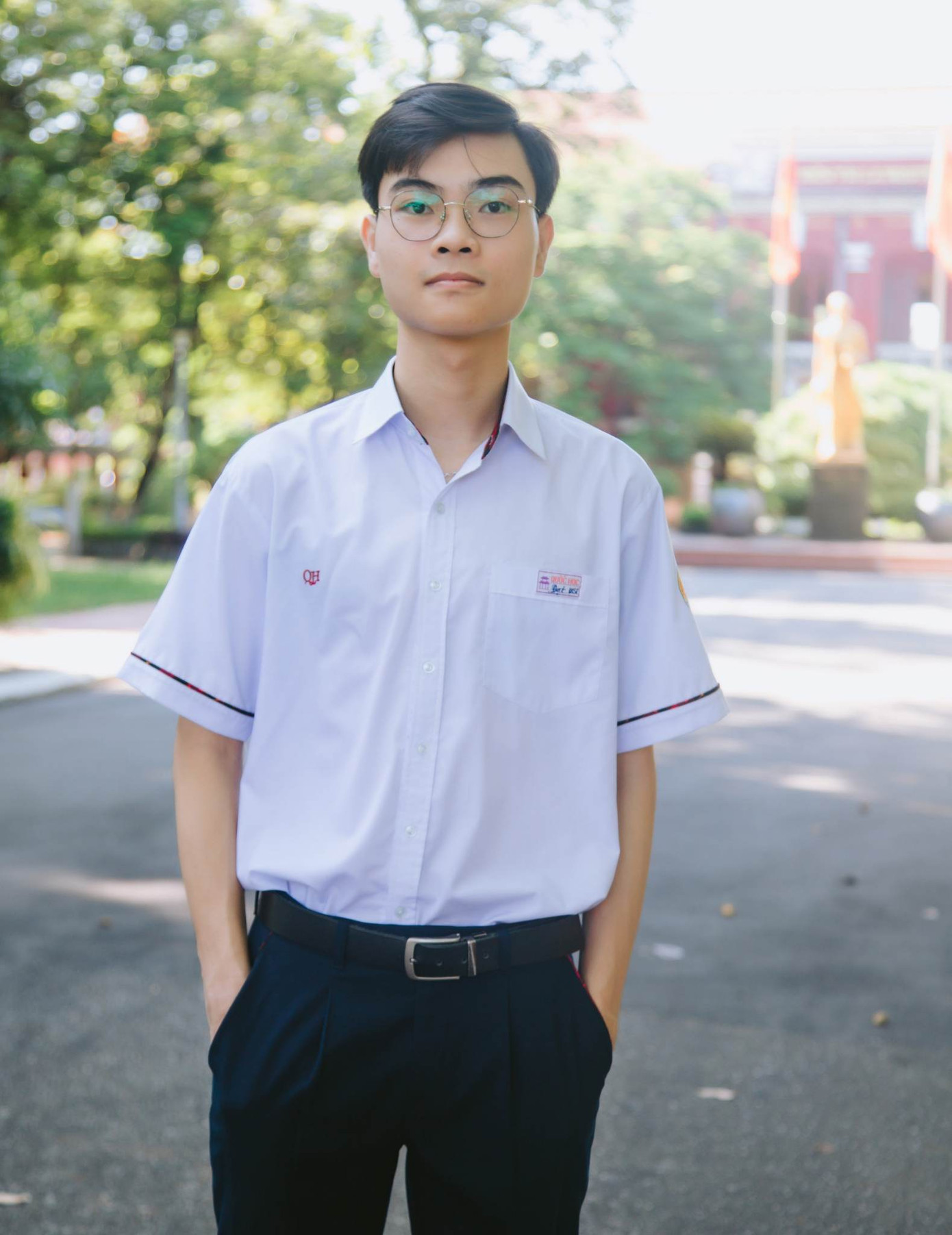 Những năm tháng học tập tại trường THPT chuyên Quốc học Huế, Quốc Đạt đã đạt được những thành tích xuất sắc.