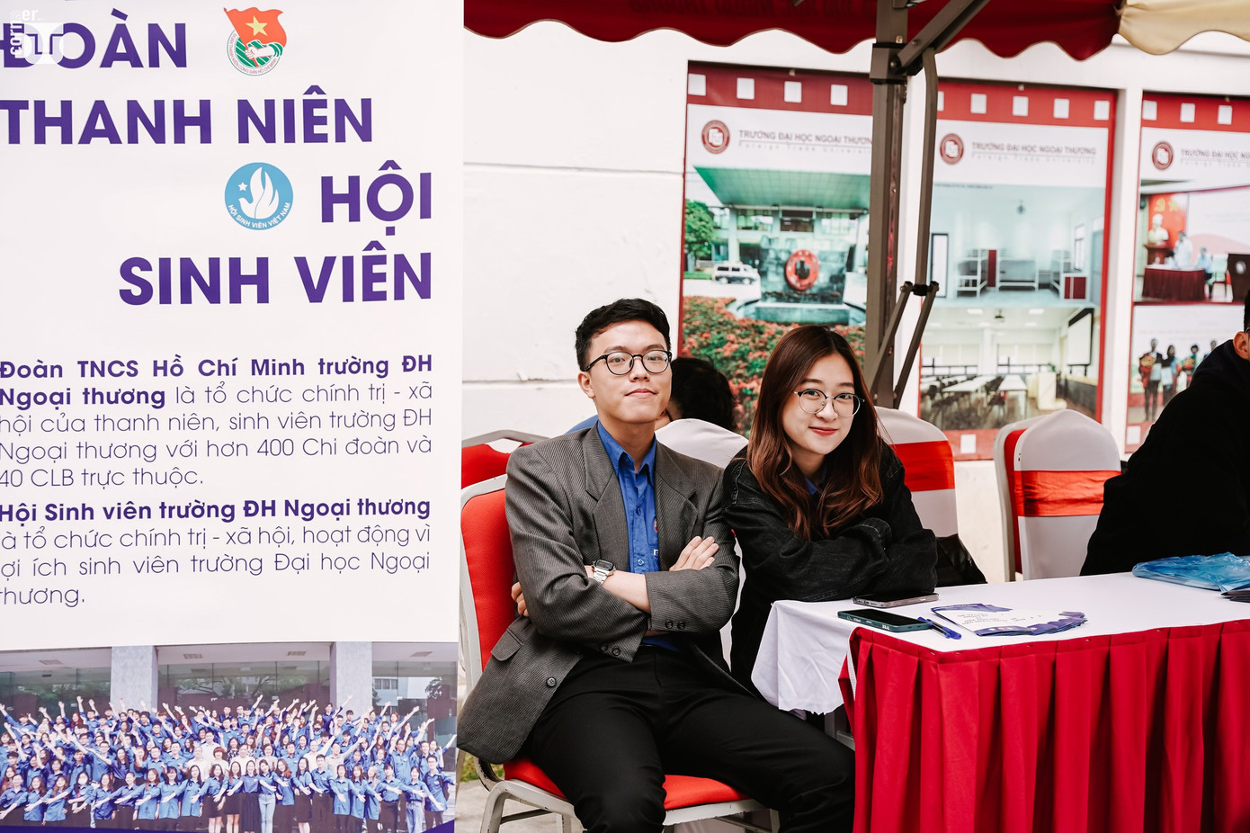 Chàng trai này luôn cố gắng lan tỏa tinh thần, giá trị và bản lĩnh sinh viên Ngoại thương: xuất sắc trong học tập, năng động trong ngoại khóa. Chàng trai này luôn cố gắng lan tỏa tinh thần, giá trị và bản lĩnh sinh viên Ngoại thương: xuất sắc trong học tập, năng động trong ngoại khóa.