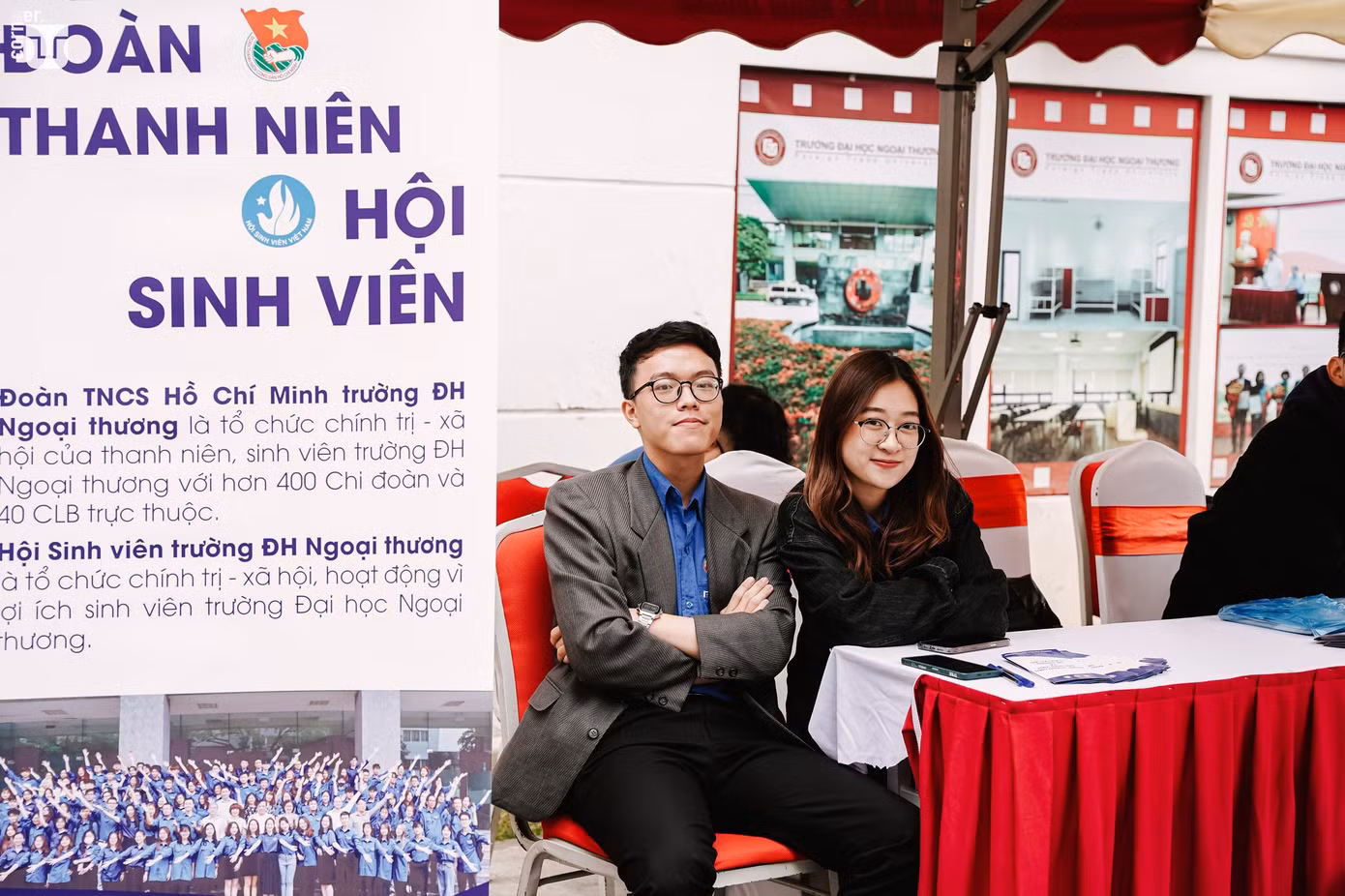 Chàng trai này luôn cố gắng lan tỏa tinh thần, giá trị và bản lĩnh sinh viên Ngoại thương: xuất sắc trong học tập, năng động trong ngoại khóa.