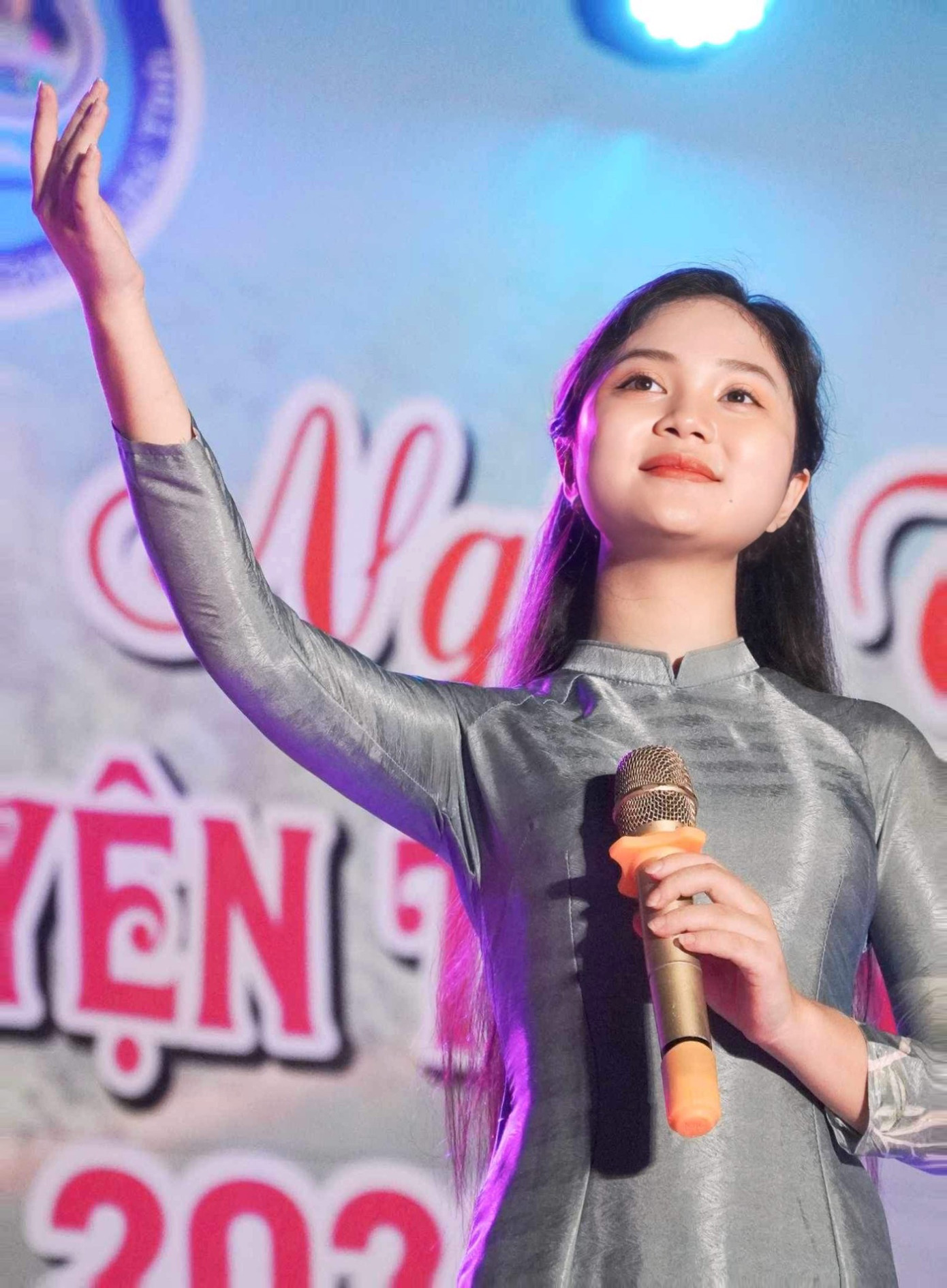 Nữ sinh mong những người thân yêu “Hãy giữ sức khỏe và ở bên Hoài Phương thật lâu”.