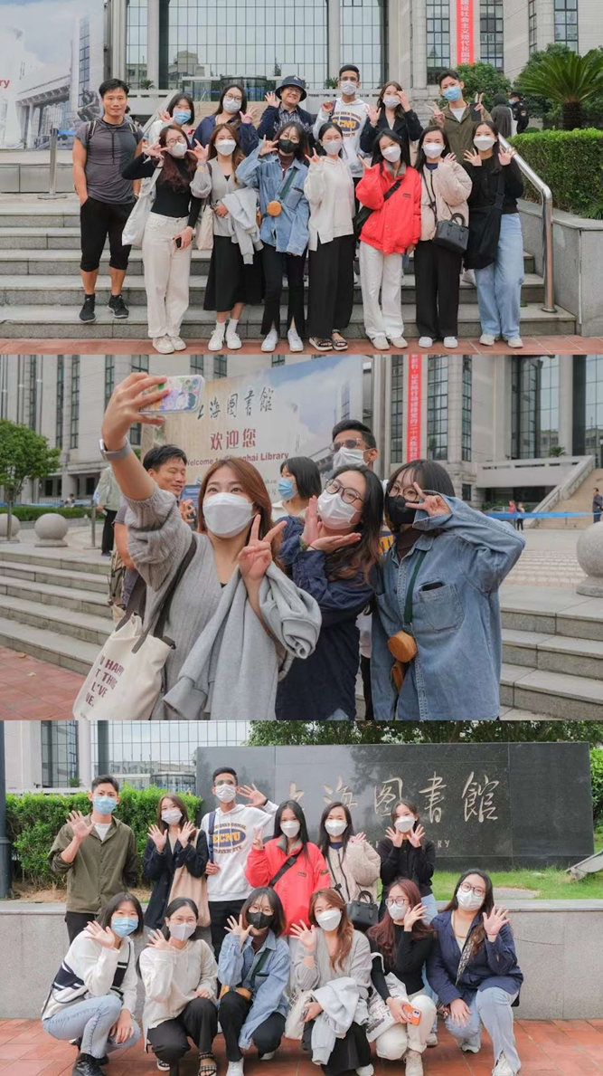 Thủy Ngân dẫn các bạn sinh viên quốc tế đi khám phá Thượng Hải. Thủy Ngân dẫn các bạn sinh viên quốc tế đi khám phá Thượng Hải.