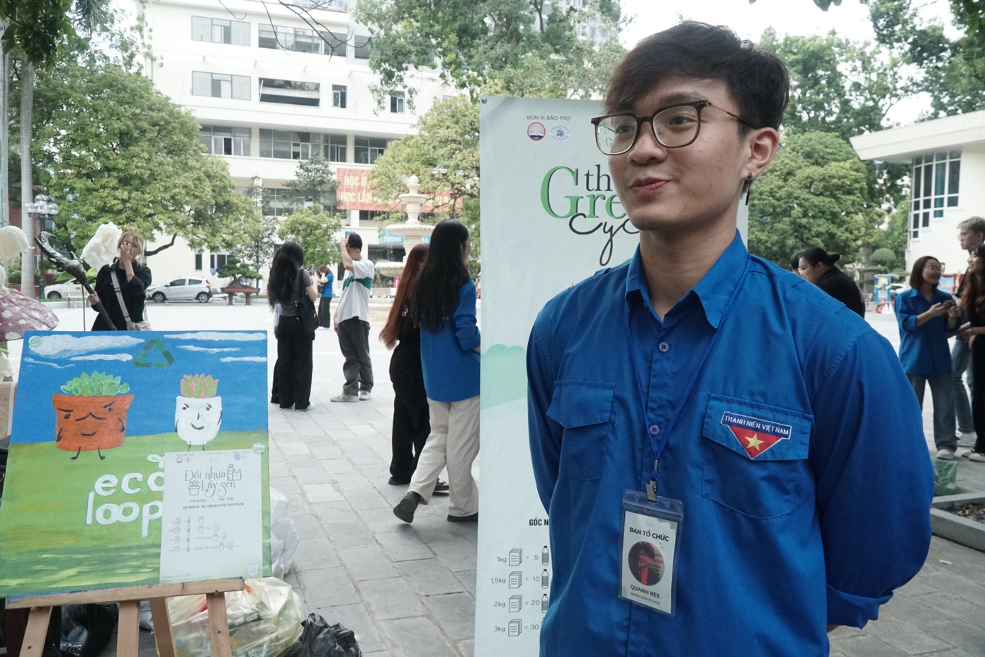 Vũ Quang Anh, trưởng ban tổ chức của sự kiện.